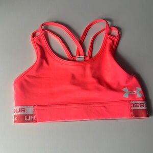 Under Armour Red athletic sports bra women’s small